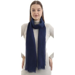 Natural Flax Linen, Solid Color, Light, Airy All Weather Scarf.