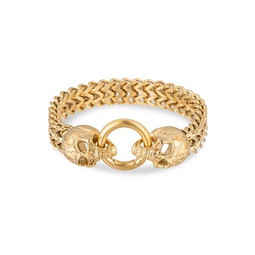 The Luxe Collection Rafael Skull Chain Link Bracelet