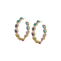 Daria 18K Goldplated & Cubic Zirconia Earrings