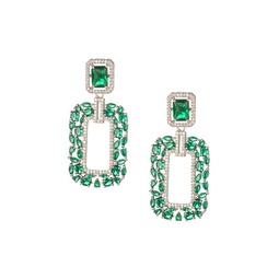 The Luxe Collection Layla Cubic Zirconia Drop Earrings