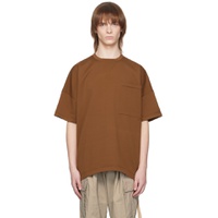 Brown Ecopet T Shirt 231647M213071