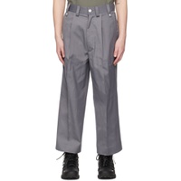 Gray Tech Trousers 231647M191032