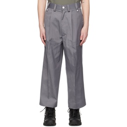 Gray Tech Trousers 231647M191032