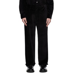 Black Machine Trousers 232041M191000