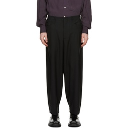 Black Balloon Trousers 232041M191003