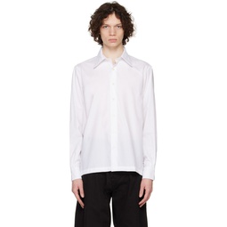 White Sea Island Long Sleeve Shirt 231041M192008