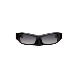 SSENSE Exclusive Black FA 081 Sunglasses 241196M134020
