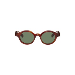 SSENSE Exclusive Brown RF 151 Sunglasses 241196M134017