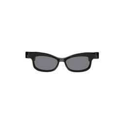 SSENSE Exclusive Black FA 143 Sunglasses 241196M134005