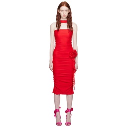 Red The Red Horse Midi Dress 241730F054007