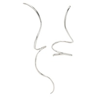 Silver Boa Earrings 232069F022038