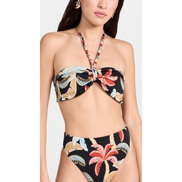 Coconut Night Bikini Top