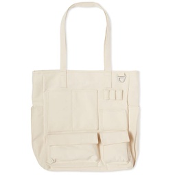 F/CE. W.R Canvas Pocket Tote Bag Ivory