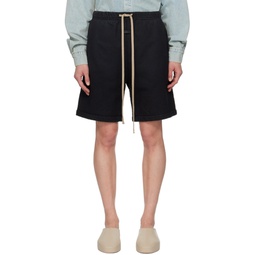 Black Relaxed Shorts 241782F088003