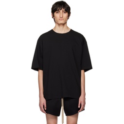 Black Double Layered T Shirt 231782M213006