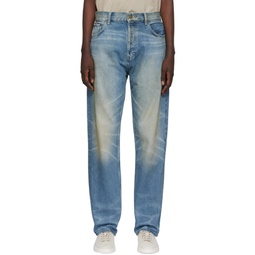 Blue Faded Jeans 222161F069003