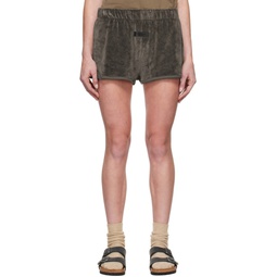 Gray Patch Shorts 222161F088016