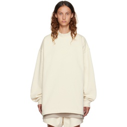 Off White Relaxed Sweatshirt 222161F098009