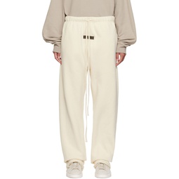 Off White Relaxed Lounge Pants 222161F086013