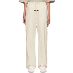 Off White Relaxed Lounge Pants 222161F086000
