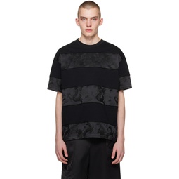 Black Dragon Jacquard T Shirt 241107M213007