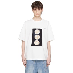 White Patch T Shirt 241107M213001