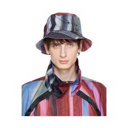 Multicolor Zip Pocket Bucket Hat 241107M140000
