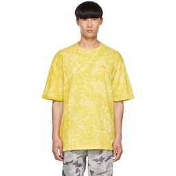 Yellow Cotton T Shirt 221107M213021