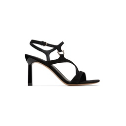 Black Jille Heeled Sandals 231270F125001