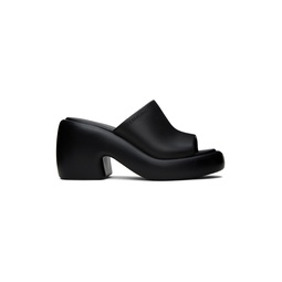Black Deva Heeled Sandals 232270F125002