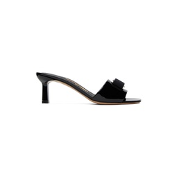 Black Vara Bow Heeled Sandals 232270F125007