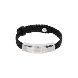 Black Braided Bracelet 232270M142011