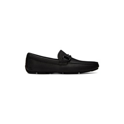 Black Driver Loafers 231270M231042