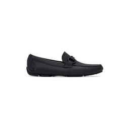 Navy Front 4 Loafers 231270M231043