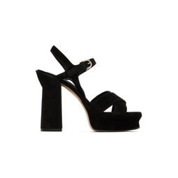Black Sonya Heeled Sandals 231270F125004
