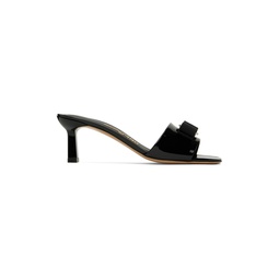 Black Vara Heeled Sandals 231270F125000