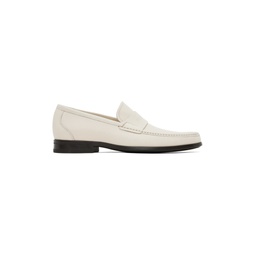 Off White Signature Loafers 241270M231014