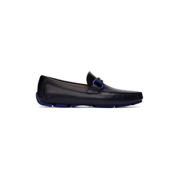 Navy Driver Loafers 241270M231023
