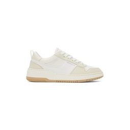 Off White Low Cut Sneakers 241270M237004
