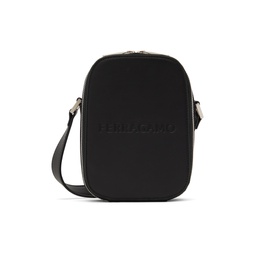 Black Compact Crossbody Bag 241270M170004