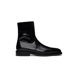 Black Ankle Chelsea Boots 241270M223003