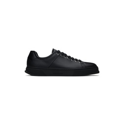 Black Low Cut Sneakers 241270M237025