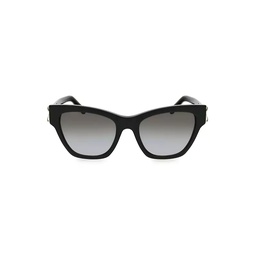 Vara 53MM Cat Eye Sunglasses