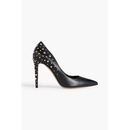 Only X5 studded leather pumps