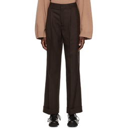 Brown Kinley Trousers 222072F087007