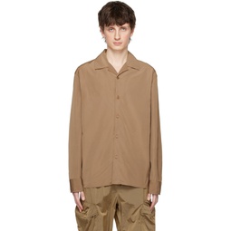 Tan Tech Shirt 231072M192009