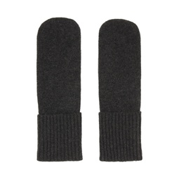 Gray Recycled Mittens 222072F012001