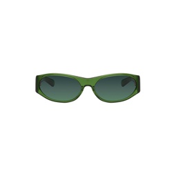 Green Eddie Kyu Sunglasses 231829F005009