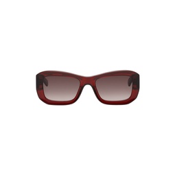Red Norma Sunglasses 231829F005024