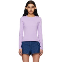 Purple Max Long Sleeve T Shirt 241924F110026